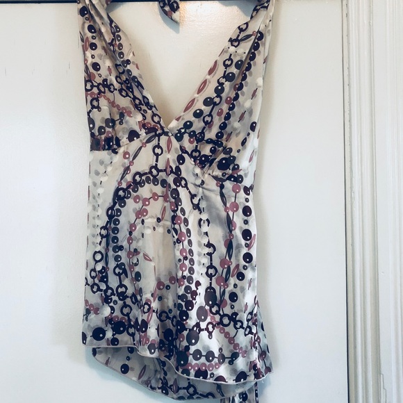New no tags never worn Trina Turk silk halter top - Picture 1 of 4